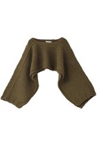 【ミディウミソリッド/MIDIUMISOLID】のcape bolero.R ボレロ khaki|ID: prp329100004609053 ipo3291000000034806423