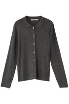 【ミディウミソリッド/MIDIUMISOLID】のrib polo collar CD カーディガン gray|ID: prp329100004609056 ipo3291000000032960093