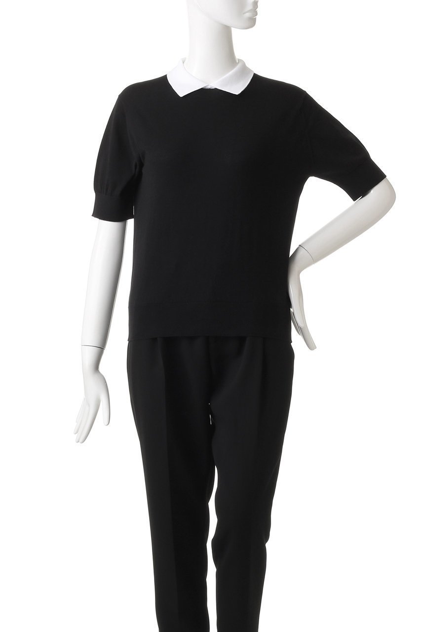 【マルティニーク/martinique】の【JOHN SMEDLEY】セーター 人気、トレンドファッション・服の通販 founy(ファニー) 　ファッション　Fashion　レディースファッション　Fashion for Women　トップス・カットソー　Cut & Sew Tops　ニット　Knit Tops & Sweaters　カジュアルプルオーバー・ニットトップス　Pullovers & Knit Tops / Casual Pullovers　コンパクト　Compact, Small Size　シンプル　Simple, Minimal　セーター　Sweater, Knitwear　半袖　Short Sleeve, Half Sleeve　other-2|ID: prp329100004609058 ipo3291000000032960143