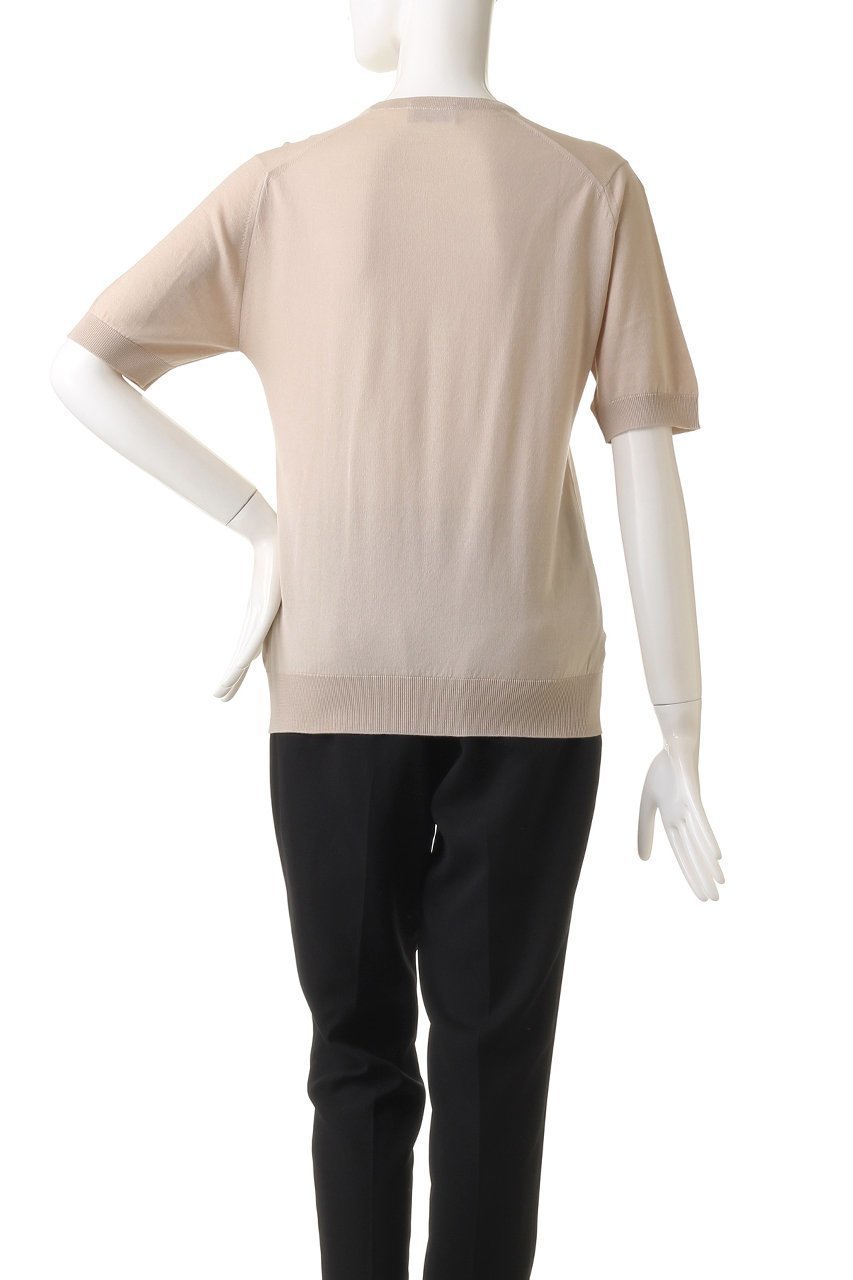 【マルティニーク/martinique】の【JOHN SMEDLEY】セーター 人気、トレンドファッション・服の通販 founy(ファニー) 　ファッション　Fashion　レディースファッション　Fashion for Women　トップス・カットソー　Cut & Sew Tops　ニット　Knit Tops & Sweaters　カジュアルプルオーバー・ニットトップス　Pullovers & Knit Tops / Casual Pullovers　おすすめ　Recommended / Our Picks　カーディガン　Cardigan, Knitwear　コンパクト　Compact, Small Size　シンプル　Simple, Minimal　セットアップ　Set-Up, Coordinated Outfit　セーター　Sweater, Knitwear　半袖　Short Sleeve, Half Sleeve　other-4|ID: prp329100004609060 ipo3291000000032960215