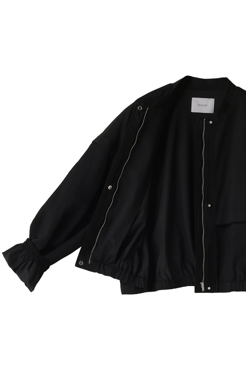 【マノフ/MANOF】のLAYERD COMBI BLOUSON/ブルゾン 人気、トレンドファッション・服の通販 founy(ファニー) 　ファッション　Fashion　レディースファッション　Fashion for Women　アウター　Coat / Outerwear Collection　レディースジャケット・軽アウター　Jackets　ブルゾンジャケット・スポーティアウター　Blouson Jackets　インナー　Innerwear　コンビ　Combo, Combination Style　ジャケット　Jacket, Outerwear　フロント　Front, Front Design　ブルゾン　Blouson, Bomber Jacket　ベスト　Vest, Waistcoat　ワーク　Workwear, Utility Style　other-7|ID: prp329100004609073 ipo3291000000035690758