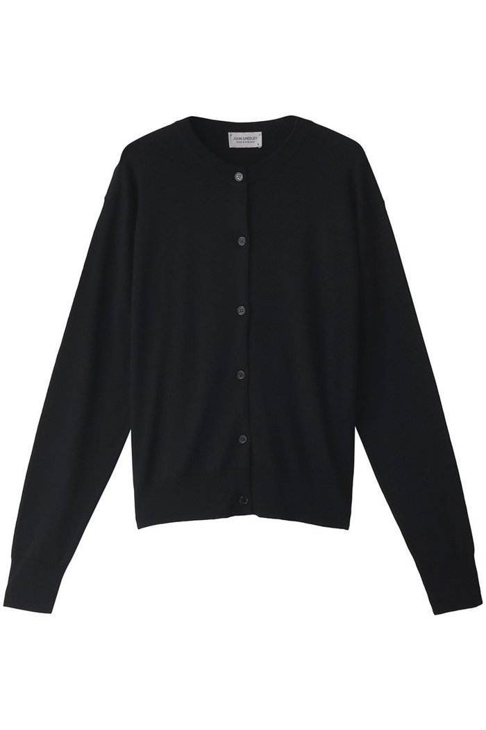 【マルティニーク/martinique】の【JOHN SMEDLEY】30G 長袖クルーネックカーディガン インテリア・キッズ・メンズ・レディースファッション・服の通販 founy(ファニー) https://founy.com/ ファッション Fashion レディースファッション Fashion for Women トップス・カットソー Cut & Sew Tops ニット Knit Tops & Sweaters カーディガン・羽織り Layered Style Cardigans カーディガン Cardigan, Knitwear スリーブ Sleeve, Long Sleeve / Short Sleeve ベーシック Basic, Essential ロング Long, Long-Length 定番 Standard, Basic Item 長袖 Long Sleeve, Full Sleeve |ID: prp329100004609074 ipo3291000000032960808
