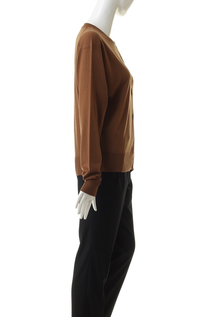【マルティニーク/martinique】の【JOHN SMEDLEY】30G 長袖クルーネックカーディガン 人気、トレンドファッション・服の通販 founy(ファニー) 　ファッション　Fashion　レディースファッション　Fashion for Women　トップス・カットソー　Cut & Sew Tops　ニット　Knit Tops & Sweaters　カーディガン・羽織り　Layered Style Cardigans　カーディガン　Cardigan, Knitwear　スリーブ　Sleeve, Long Sleeve / Short Sleeve　ベーシック　Basic, Essential　ロング　Long, Long-Length　定番　Standard, Basic Item　長袖　Long Sleeve, Full Sleeve　other-3|ID: prp329100004609074 ipo3291000000032960825