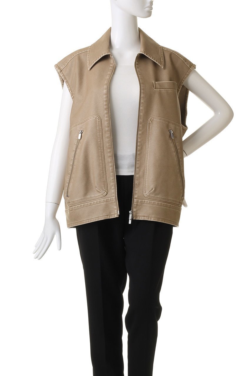 【メゾンスペシャル/MAISON SPECIAL】のWashed faux Leather Vest/ウォッシュドフェイクレザーベスト 人気、トレンドファッション・服の通販 founy(ファニー) 　ファッション　Fashion　レディースファッション　Fashion for Women　アウター　Coat / Outerwear Collection　レディースジャケット・軽アウター　Jackets　ジャケット　Jacket, Outerwear　トレンド　Trend, Trending Now　フェイクレザー　Faux Leather, PU Leather　ベスト　Vest, Waistcoat　リアル　Real, Realistic　other-7|ID: prp329100004609078 ipo3291000000035065821