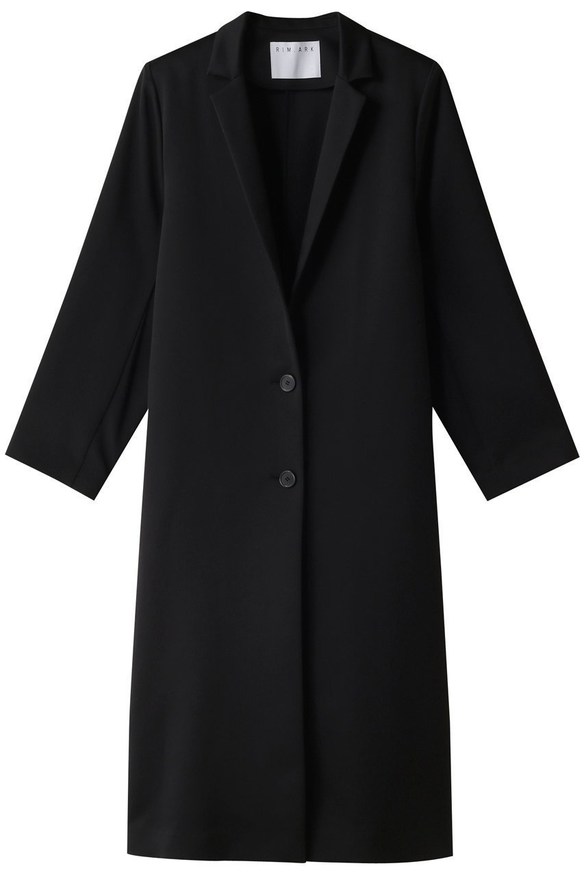 【リムアーク/RIM.ARK】のMannish long JK/ジャケット インテリア・キッズ・メンズ・レディースファッション・服の通販 founy(ファニー) 　ファッション　Fashion　レディースファッション　Fashion for Women　アウター　Coat / Outerwear Collection　レディースジャケット・軽アウター　Jackets　シンプル　Simple, Minimal　ジャケット　Jacket, Outerwear　セットアップ　Set-Up, Coordinated Outfit　ポケット　Pocket, Pocket Detail　ロング　Long, Long-Length　ブラック|ID: prp329100004609083 ipo3291000000034969869