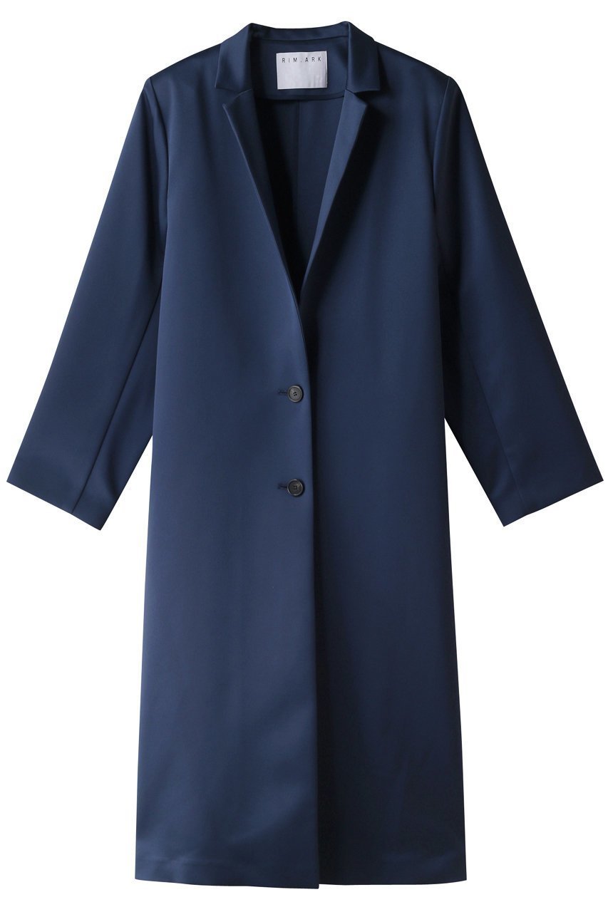 【リムアーク/RIM.ARK】のMannish long JK/ジャケット インテリア・キッズ・メンズ・レディースファッション・服の通販 founy(ファニー) 　ファッション　Fashion　レディースファッション　Fashion for Women　アウター　Coat / Outerwear Collection　レディースジャケット・軽アウター　Jackets　シンプル　Simple, Minimal　ジャケット　Jacket, Outerwear　セットアップ　Set-Up, Coordinated Outfit　ポケット　Pocket, Pocket Detail　ロング　Long, Long-Length　ブルー|ID: prp329100004609083 ipo3291000000034969870