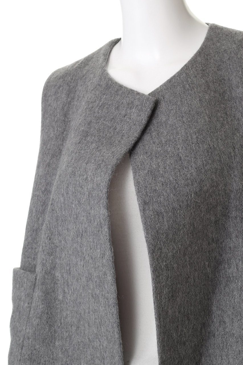 【ミズイロ インド/mizuiro ind】のcrew neck vest with pockets ベスト 人気、トレンドファッション・服の通販 founy(ファニー) 　ファッション　Fashion　レディースファッション　Fashion for Women　アウター　Coat / Outerwear Collection　レディースジャケット・軽アウター　Jackets　ショート　Short, Short Length　ジャケット　Jacket, Outerwear　ベスト　Vest, Waistcoat　ポケット　Pocket, Pocket Detail　ワイド　Wide, Wide Fit　新作・新入荷　New Arrivals / New In　A/W・秋冬　Autumn/Winter　other-5|ID: prp329100004609084 ipo3291000000034113855
