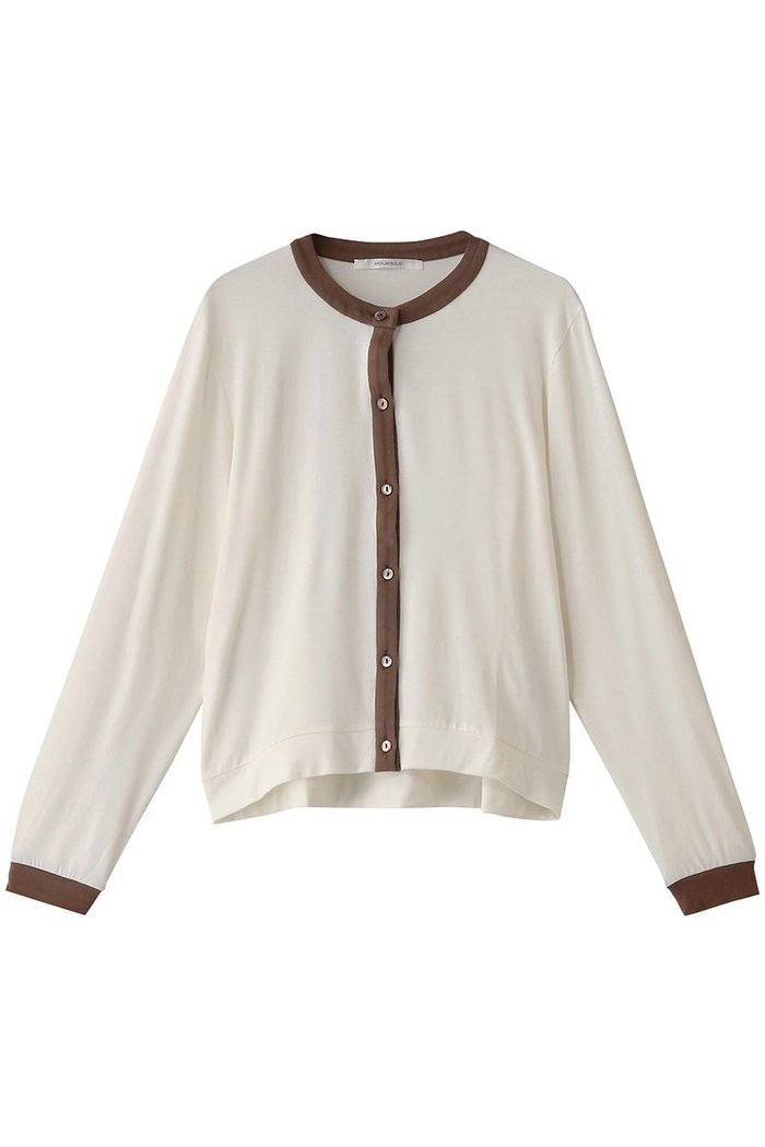 【ミディウミソリッド/MIDIUMISOLID】のbi-color c/neck CD.S カーディガン インテリア・キッズ・メンズ・レディースファッション・服の通販 founy(ファニー) https://founy.com/ ファッション Fashion レディースファッション Fashion for Women トップス・カットソー Cut & Sew Tops ニット Knit Tops & Sweaters カーディガン・羽織り Layered Style Cardigans おすすめ Recommended / Our Picks なめらか Smooth, Silky Texture カーディガン Cardigan, Knitwear コンパクト Compact, Small Size エレガント 上品 Elegant 定番 Standard, Basic Item 羽織 Haori, Light Jacket |ID: prp329100004609089 ipo3291000000034806767