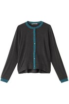 【ミディウミソリッド/MIDIUMISOLID】のbi-color c/neck CD.S カーディガン 人気、トレンドファッション・服の通販 founy(ファニー) ファッション Fashion レディースファッション Fashion for Women トップス・カットソー Cut & Sew Tops ニット Knit Tops & Sweaters カーディガン・羽織り Layered Style Cardigans おすすめ Recommended / Our Picks なめらか Smooth, Silky Texture カーディガン Cardigan, Knitwear コンパクト Compact, Small Size エレガント 上品 Elegant 再入荷 Restock / Back in Stock 定番 Standard, Basic Item 羽織 Haori, Light Jacket thumbnail gray|ID: prp329100004609089 ipo3291000000034806769
