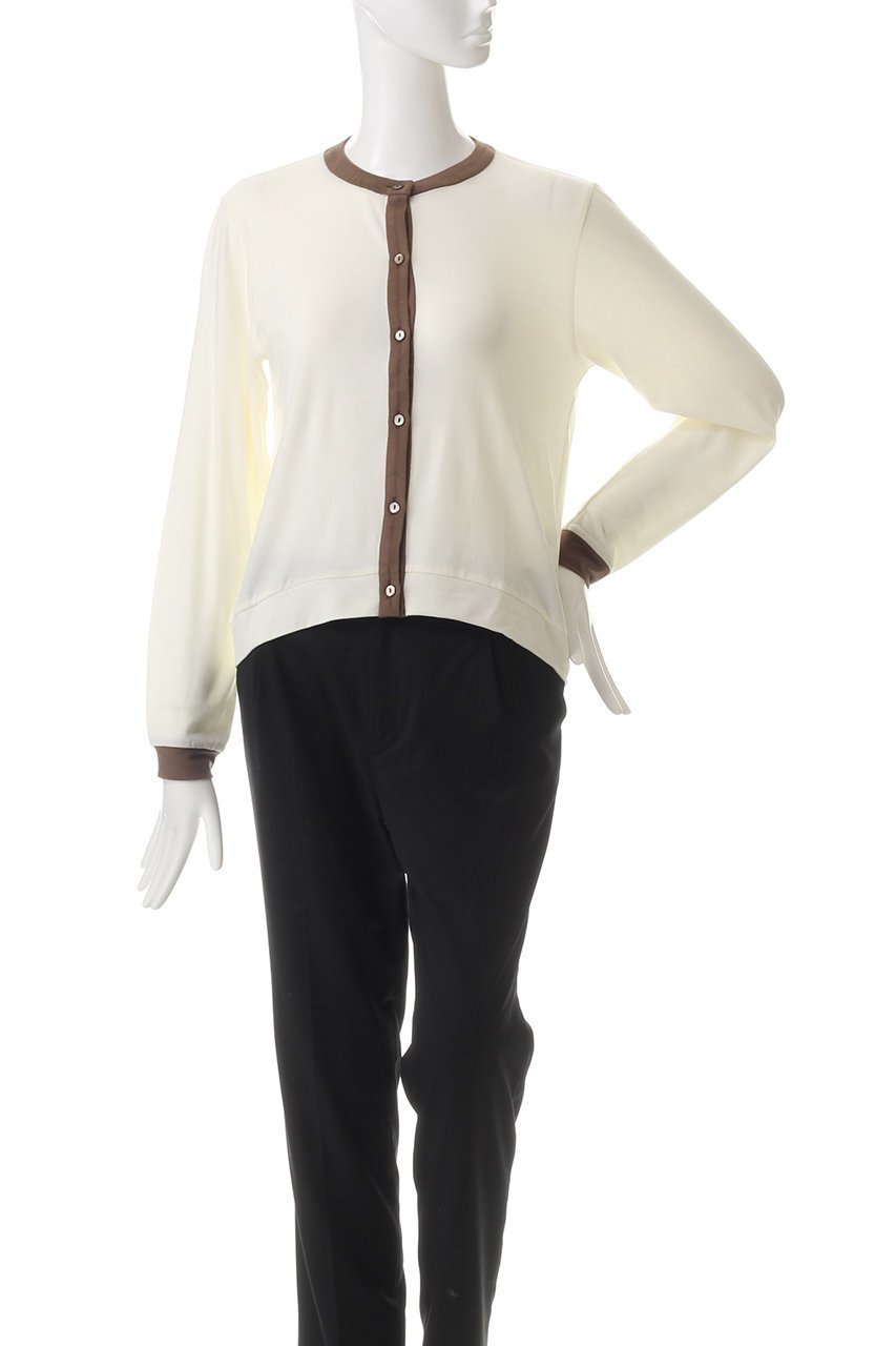 【ミディウミソリッド/MIDIUMISOLID】のbi-color c/neck CD.S カーディガン 人気、トレンドファッション・服の通販 founy(ファニー) ファッション Fashion レディースファッション Fashion for Women トップス・カットソー Cut & Sew Tops ニット Knit Tops & Sweaters カーディガン・羽織り Layered Style Cardigans おすすめ Recommended / Our Picks なめらか Smooth, Silky Texture カーディガン Cardigan, Knitwear コンパクト Compact, Small Size エレガント 上品 Elegant 再入荷 Restock / Back in Stock 定番 Standard, Basic Item 羽織 Haori, Light Jacket other-2|ID: prp329100004609089 ipo3291000000034806771