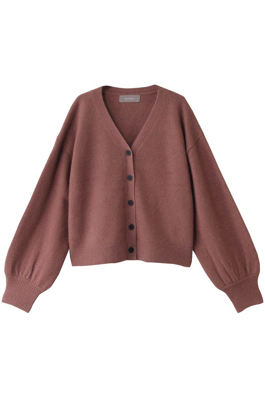 【エリオポール/heliopole】のグリッターラクーンカーディガン インテリア・キッズ・メンズ・レディースファッション・服の通販 founy(ファニー) 　ファッション　Fashion　レディースファッション　Fashion for Women　トップス・カットソー　Cut & Sew Tops　ニット　Knit Tops & Sweaters　カーディガン・羽織り　Layered Style Cardigans　カーディガン　Cardigan, Knitwear　シンプル　Simple, Minimal　A/W・秋冬　Autumn/Winter　モーブ|ID: prp329100004609090 ipo3291000000032961803