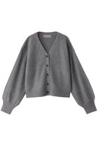 【エリオポール/heliopole】のグリッターラクーンカーディガン グレー|ID: prp329100004609090 ipo3291000000035067084