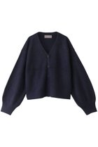 【エリオポール/heliopole】のグリッターラクーンカーディガン ネイビー|ID: prp329100004609090 ipo3291000000035469102