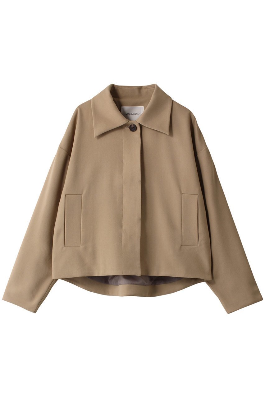 【ミディウミソリッド/MIDIUMISOLID】のshort JK ジャケット 人気、トレンドファッション・服の通販 founy(ファニー) 　ファッション　Fashion　レディースファッション　Fashion for Women　アウター　Coat / Outerwear Collection　レディースジャケット・軽アウター　Jackets　なめらか　Smooth, Silky Texture　クラシカル　Classical, Vintage-Inspired　クラシック　Classic, Timeless Style　ショート　Short, Short Length　ジャケット　Jacket, Outerwear　タートルネック　Turtleneck, High Neck　マキシ　Maxi, Full Length　エレガント 上品　Elegant　 other-1|ID: prp329100004609091 ipo3291000000035494629