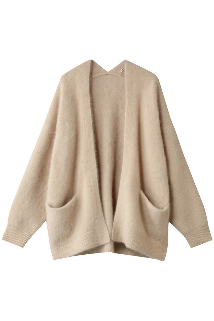 【デザイン ワークス/DESIGN WORKS】のファー加工カーディガン インテリア・キッズ・メンズ・レディースファッション・服の通販 founy(ファニー) https://founy.com/ ファッション Fashion レディースファッション Fashion for Women トップス・カットソー Cut & Sew Tops ニット Knit Tops & Sweaters カーディガン・羽織り Layered Style Cardigans カーディガン Cardigan, Knitwear シンプル Simple, Minimal デニム Denim, Jeans Material フォックス Fox, Fox Fur ロング Long, Long-Length A/W・秋冬 Autumn/Winter |ID: prp329100004609095 ipo3291000000032961916