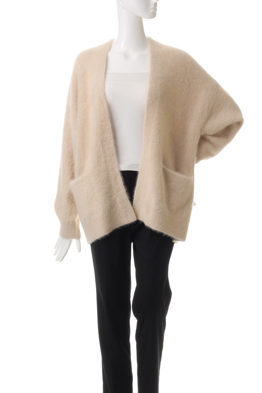 【デザイン ワークス/DESIGN WORKS】のファー加工カーディガン 人気、トレンドファッション・服の通販 founy(ファニー) ファッション Fashion レディースファッション Fashion for Women トップス・カットソー Cut & Sew Tops ニット Knit Tops & Sweaters カーディガン・羽織り Layered Style Cardigans カーディガン Cardigan, Knitwear シンプル Simple, Minimal デニム Denim, Jeans Material フォックス Fox, Fox Fur ロング Long, Long-Length A/W・秋冬 Autumn/Winter other-2|ID: prp329100004609095 ipo3291000000034957338