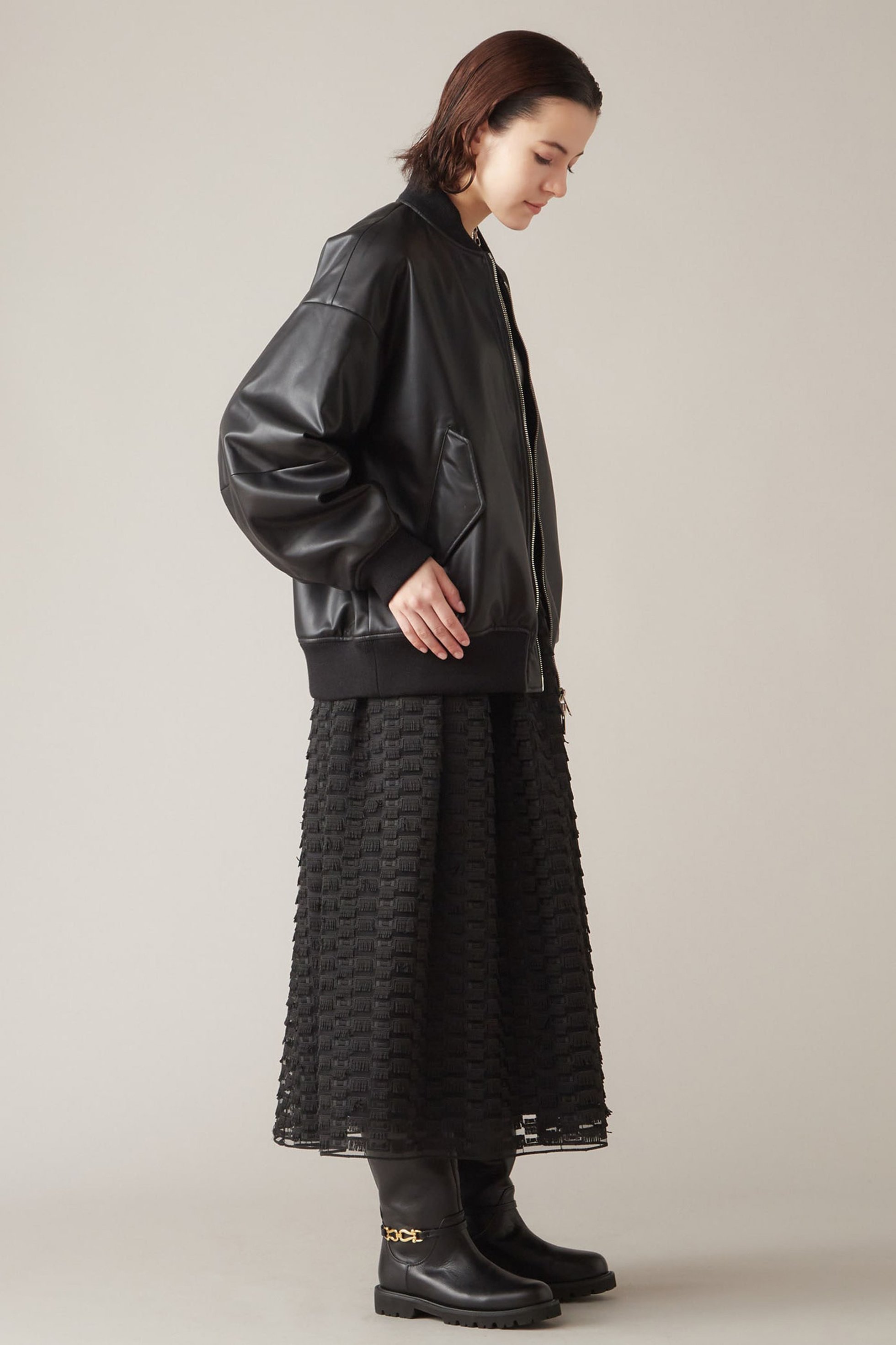 【マルティニーク/martinique】の【upper hights】THE U-2 BIG PU 人気、トレンドファッション・服の通販 founy(ファニー) 　ファッション　Fashion　レディースファッション　Fashion for Women　アウター　Coat / Outerwear Collection　レディースジャケット・軽アウター　Jackets　ブルゾンジャケット・スポーティアウター　Blouson Jackets　クール　Cool, Chic　シンプル　Simple, Minimal　ジャケット　Jacket, Outerwear　スタイリッシュ　Stylish, Fashionable　バランス　Balance, Style Balance　フェイクレザー　Faux Leather, PU Leather　ブルゾン　Blouson, Bomber Jacket　春　Spring　other-4|ID: prp329100004609104 ipo3291000000032962188