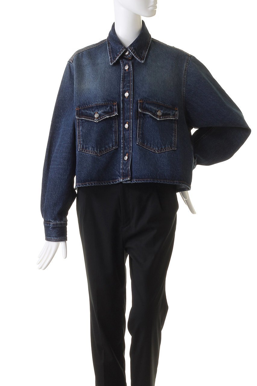 【マルティニーク/martinique】の【HAIKURE】 CHLOE DEEP BLUEジャケット 人気、トレンドファッション・服の通販 founy(ファニー) 　ファッション　Fashion　レディースファッション　Fashion for Women　アウター　Coat / Outerwear Collection　レディースジャケット・軽アウター　Jackets　イタリア　Italy　ショート　Short, Short Length　ジャケット　Jacket, Outerwear　デニム　Denim, Jeans Material　トレンド　Trend, Trending Now　ポケット　Pocket, Pocket Detail　other-2|ID: prp329100004609105 ipo3291000000032962238