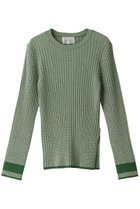 【ベイジ,/BEIGE,】のWILLOW(ウィロウ)/リブニット グリーン|ID: prp329100004609107 ipo3291000000032962278