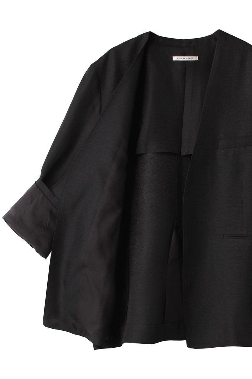 【マルティニーク/martinique】の【CURRENTAGE】ノーカラージャケット 人気、トレンドファッション・服の通販 founy(ファニー) 　ファッション　Fashion　レディースファッション　Fashion for Women　アウター　Coat / Outerwear Collection　レディースジャケット・軽アウター　Jackets　ノーカラージャケット / シンプル上品コーデ　Collarless Jackets　カーディガン　Cardigan, Knitwear　シェイプ　Shape, Slim Fit　ジャケット　Jacket, Outerwear　ボックス　Boxy, Box Shape　別注　Limited Edition, Custom Order　other-6|ID: prp329100004609110 ipo3291000000032962418