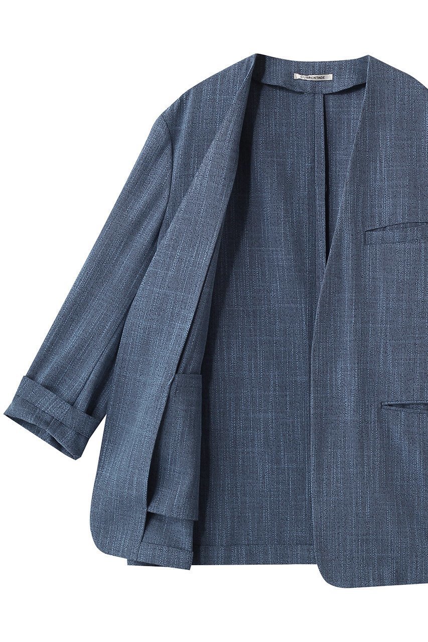 【マルティニーク/martinique】の【CURRENTAGE】ノーカラージャケット 人気、トレンドファッション・服の通販 founy(ファニー) 　ファッション　Fashion　レディースファッション　Fashion for Women　アウター　Coat / Outerwear Collection　レディースジャケット・軽アウター　Jackets　ノーカラージャケット / シンプル上品コーデ　Collarless Jackets　2026年　2026　オケージョン　Occasion Wear　シンプル　Simple, Minimal　ジャケット　Jacket, Outerwear　エレガント 上品　Elegant　夏　Summer　春　Spring　S/S・春夏　SS, Spring/Summer, Warm Season　other-6|ID: prp329100004609110 ipo3291000000035999452