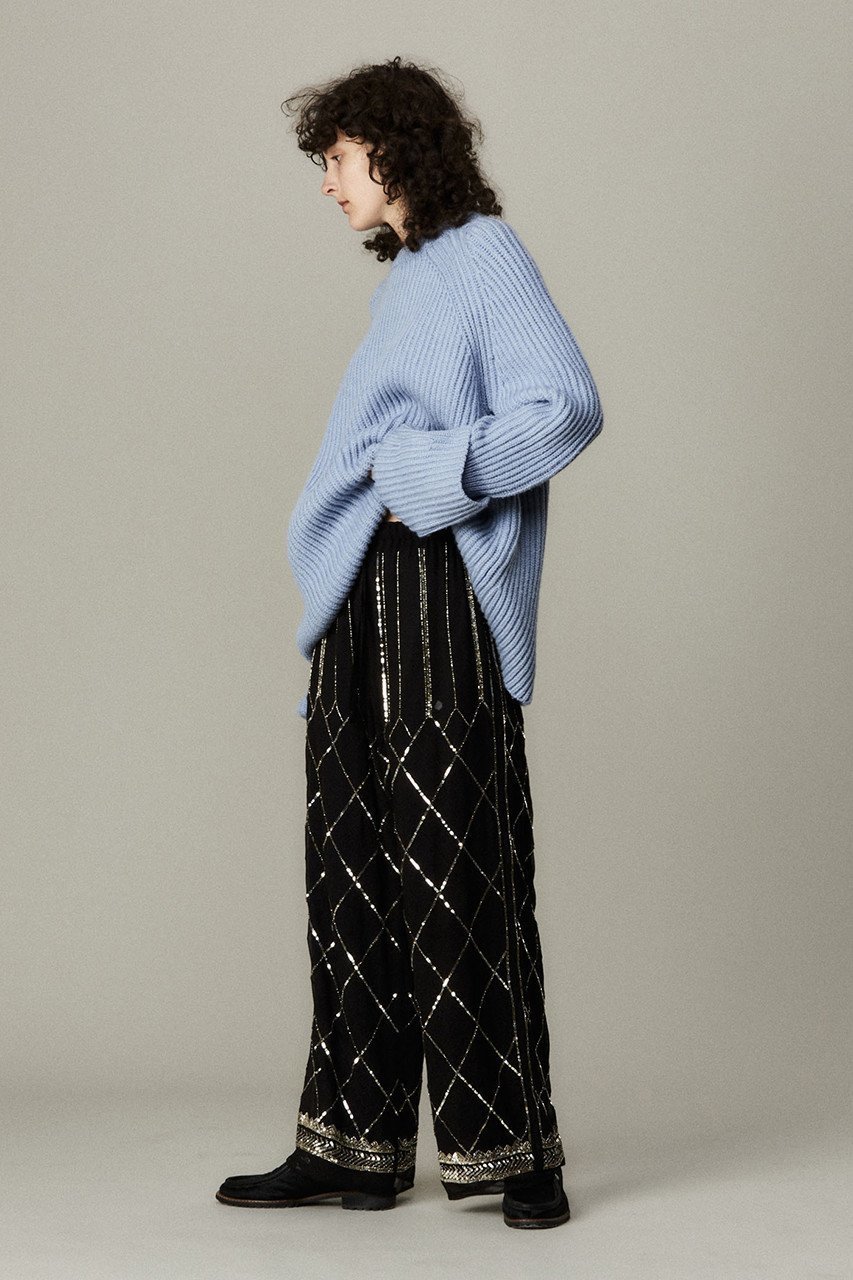 【マルティニーク/martinique】の【CURRENTAGE】Ridge knitting クルーネックニット 人気、トレンドファッション・服の通販 founy(ファニー) 　ファッション　Fashion　レディースファッション　Fashion for Women　トップス・カットソー　Cut & Sew Tops　ニット　Knit Tops & Sweaters　カジュアルプルオーバー・ニットトップス　Pullovers & Knit Tops / Casual Pullovers　おすすめ　Recommended / Our Picks　シルク　Silk, 100% Silk　畦　Ribbed Knit　other-2|ID: prp329100004609118 ipo3291000000032962596