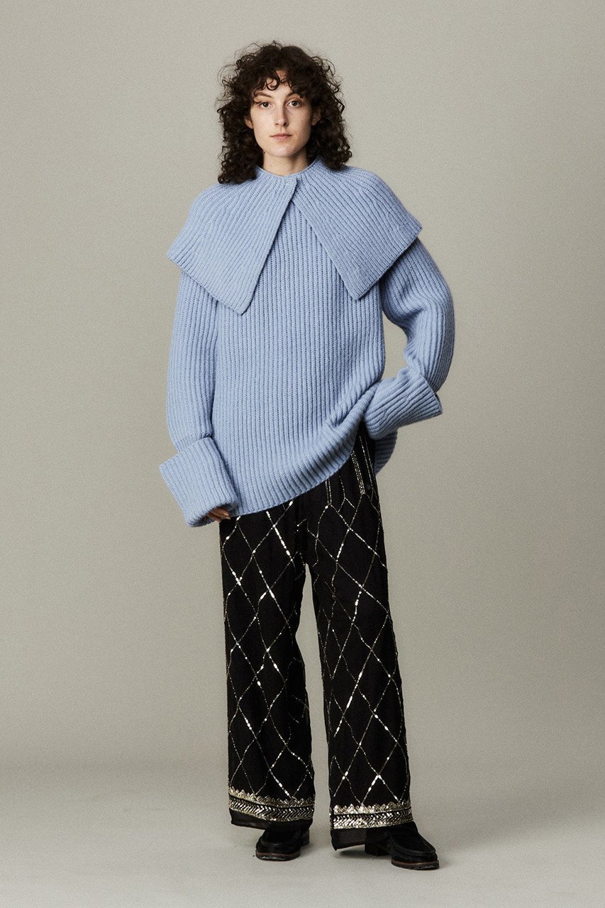 【マルティニーク/martinique】の【CURRENTAGE】Ridge knitting クルーネックニット 人気、トレンドファッション・服の通販 founy(ファニー) 　ファッション　Fashion　レディースファッション　Fashion for Women　トップス・カットソー　Cut & Sew Tops　ニット　Knit Tops & Sweaters　カジュアルプルオーバー・ニットトップス　Pullovers & Knit Tops / Casual Pullovers　おすすめ　Recommended / Our Picks　シルク　Silk, 100% Silk　畦　Ribbed Knit　other-3|ID: prp329100004609118 ipo3291000000032962599