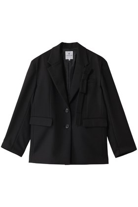 【ランバン オン ブルー/LANVIN en Bleu】 リボンブローチテーラードジャケット人気、トレンドファッション・服の通販 founy(ファニー) ファッション Fashion レディースファッション Fashion for Women アウター Coat / Outerwear Collection レディースジャケット・軽アウター Jackets テーラードジャケット / 通勤・きれいめスタイル Tailored Jackets & Blazers おすすめ Recommended / Our Picks ジャケット Jacket, Outerwear セットアップ Set-Up, Coordinated Outfit ダブル Double, Double-Breasted フェミニン Feminine, Girly ブローチ Brooch, Pin Brooch リボン Ribbon, Bow |ID:prp329100004609123