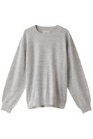 【ミディウミソリッド/MIDIUMISOLID / MEN】の【MEN】クルーネックワイドプルオーバー 人気、トレンドファッション・服の通販 founy(ファニー) ファッション Fashion メンズファッション Fashion for Men トップス・カットソー Cut & Sew Tops ニット・セーター / 定番トップス Knit Tops & Sweaters バランス Balance, Style Balance ファブリック Fabric, Textile ボトム Bottoms, Lower Wear ワイド Wide, Wide Fit |ID:prp329100004609131