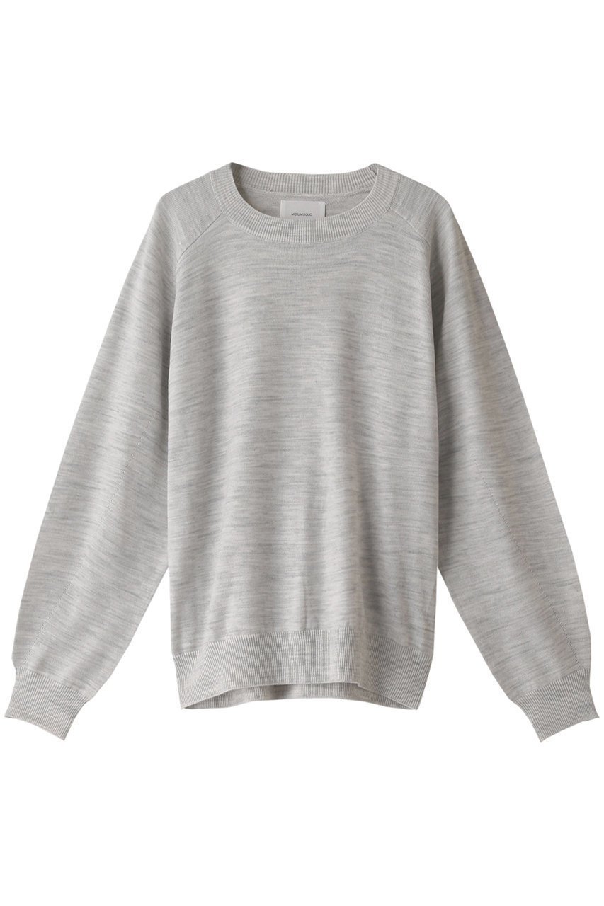 【ミディウミソリッド/MIDIUMISOLID / MEN】の【MEN】クルーネックワイドプルオーバー 人気、トレンドファッション・服の通販 founy(ファニー) 　ファッション　Fashion　メンズファッション　Fashion for Men　トップス・カットソー　Cut & Sew Tops　ニット・セーター / 定番トップス　Knit Tops & Sweaters　バランス　Balance, Style Balance　ファブリック　Fabric, Textile　ボトム　Bottoms, Lower Wear　ワイド　Wide, Wide Fit　 other-1|ID: prp329100004609131 ipo3291000000032963024