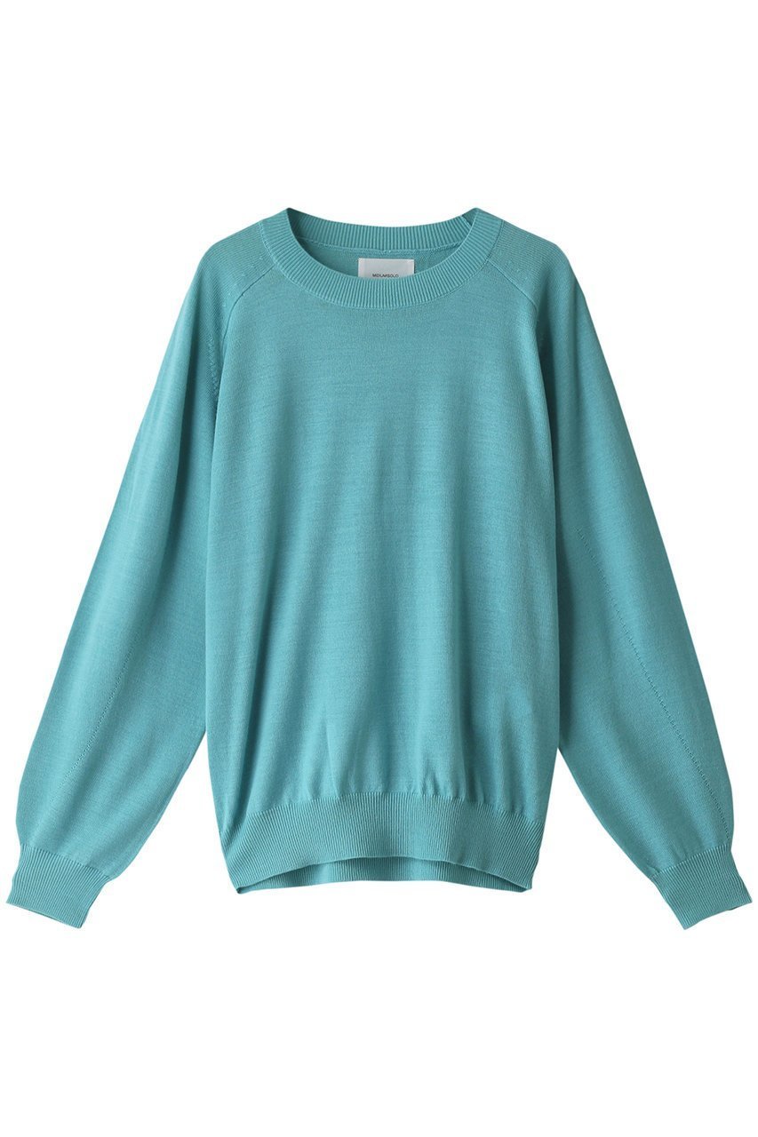 【ミディウミソリッド/MIDIUMISOLID / MEN】の【MEN】クルーネックワイドプルオーバー インテリア・キッズ・メンズ・レディースファッション・服の通販 founy(ファニー) 　ファッション　Fashion　メンズファッション　Fashion for Men　トップス・カットソー　Cut & Sew Tops　ニット・セーター / 定番トップス　Knit Tops & Sweaters　バランス　Balance, Style Balance　ファブリック　Fabric, Textile　ボトム　Bottoms, Lower Wear　ワイド　Wide, Wide Fit　ライトブルー|ID: prp329100004609131 ipo3291000000032963031