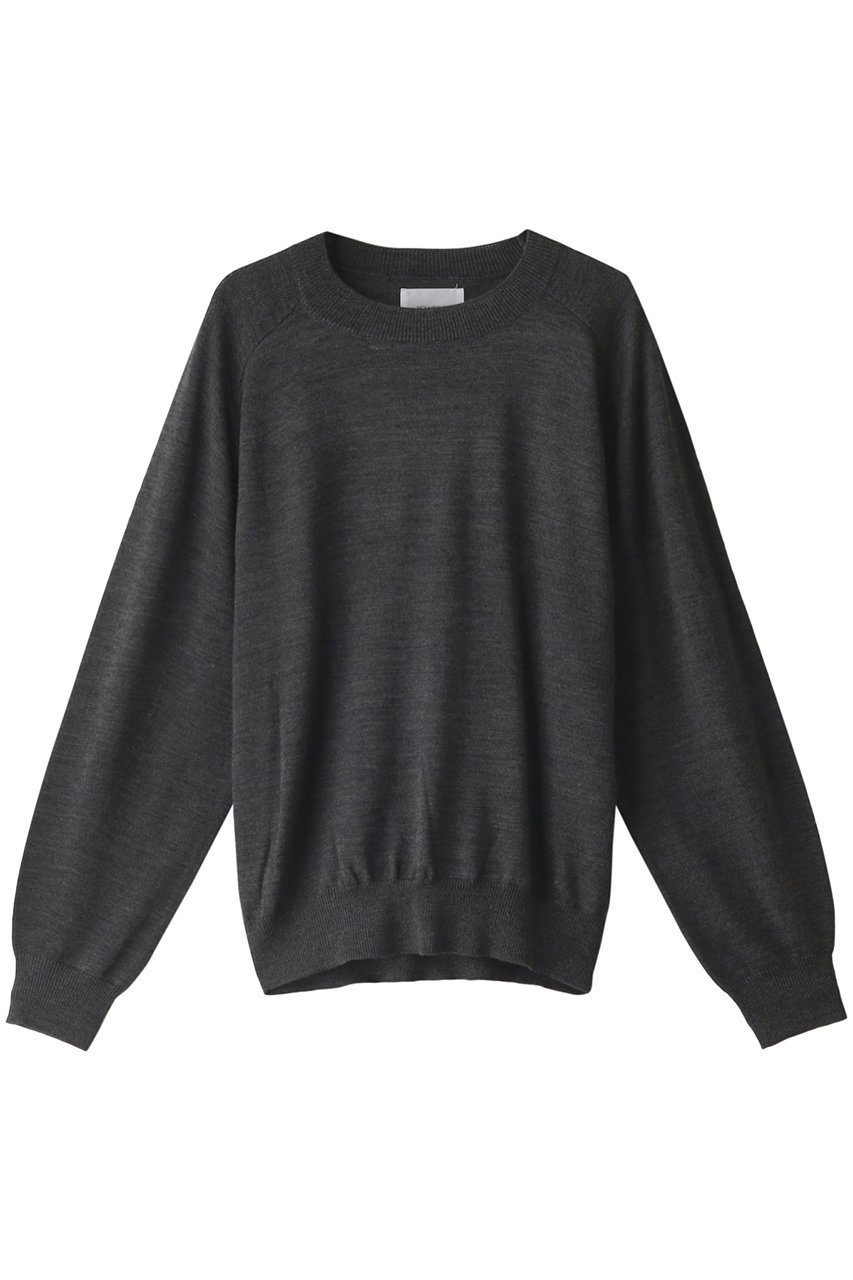 【ミディウミソリッド/MIDIUMISOLID / MEN】の【MEN】クルーネックワイドプルオーバー インテリア・キッズ・メンズ・レディースファッション・服の通販 founy(ファニー) 　ファッション　Fashion　メンズファッション　Fashion for Men　トップス・カットソー　Cut & Sew Tops　ニット・セーター / 定番トップス　Knit Tops & Sweaters　バランス　Balance, Style Balance　ファブリック　Fabric, Textile　ボトム　Bottoms, Lower Wear　ワイド　Wide, Wide Fit　グレー|ID: prp329100004609131 ipo3291000000032963034