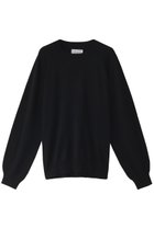 【ミディウミソリッド/MIDIUMISOLID / MEN】の【MEN】クルーネックワイドプルオーバー 人気、トレンドファッション・服の通販 founy(ファニー) ファッション Fashion メンズファッション Fashion for Men トップス・カットソー Cut & Sew Tops ニット・セーター / 定番トップス Knit Tops & Sweaters バランス Balance, Style Balance ファブリック Fabric, Textile ボトム Bottoms, Lower Wear ワイド Wide, Wide Fit thumbnail ブラック|ID: prp329100004609131 ipo3291000000032963037