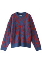 【メゾンスペシャル/MAISON SPECIAL】の【UNISEX】プライムオーバーランダム編ミニットPO BLU(ブルー)|ID: prp329100004609134 ipo3291000000032963081