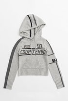 【メゾンスペシャル/MAISON SPECIAL】のKick Off Hoodie Knit Tops/キックオフフーディーニットトップ GRY(グレー)|ID: prp329100004609135 ipo3291000000035067043