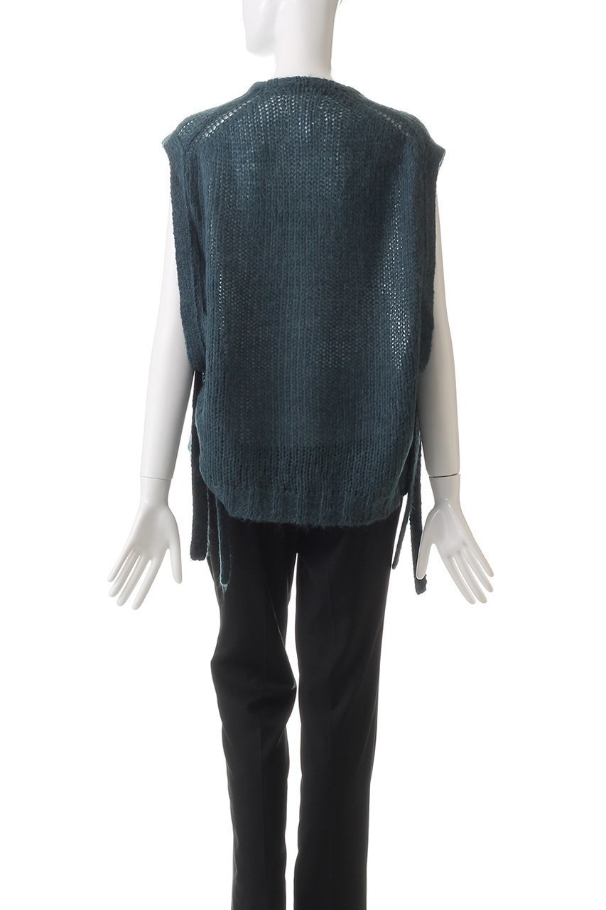 【ミディウミソリッド/MIDIUMISOLID】のmohair side ribbon vest.R ベスト 人気、トレンドファッション・服の通販 founy(ファニー) 　ファッション　Fashion　レディースファッション　Fashion for Women　トップス・カットソー　Cut & Sew Tops　ニット　Knit Tops & Sweaters　ベスト&ジレ / 重ね着スタイル　Vests & Gilets　カジュアルプルオーバー・ニットトップス　Pullovers & Knit Tops / Casual Pullovers　おすすめ　Recommended / Our Picks　インナー　Innerwear　シアー　Sheer, See-Through　ベスト　Vest, Waistcoat　リボン　Ribbon, Bow　A/W・秋冬　Autumn/Winter　other-4|ID: prp329100004609141 ipo3291000000032964306