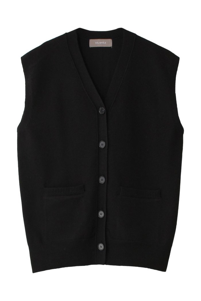 【エリオポール/heliopole】のVネックニットベスト インテリア・キッズ・メンズ・レディースファッション・服の通販 founy(ファニー) https://founy.com/ ファッション Fashion レディースファッション Fashion for Women トップス・カットソー Cut & Sew Tops ニット Knit Tops & Sweaters ベスト&ジレ / 重ね着スタイル Vests & Gilets カジュアルプルオーバー・ニットトップス Pullovers & Knit Tops / Casual Pullovers Vネックトップス V-Neck Tops / V-Cut Neckline Shirts おすすめ Recommended / Our Picks シンプル Simple, Minimal セットアップ Set-Up, Coordinated Outfit トレンド Trend, Trending Now ベスト Vest, Waistcoat |ID: prp329100004609143 ipo3291000000032964377