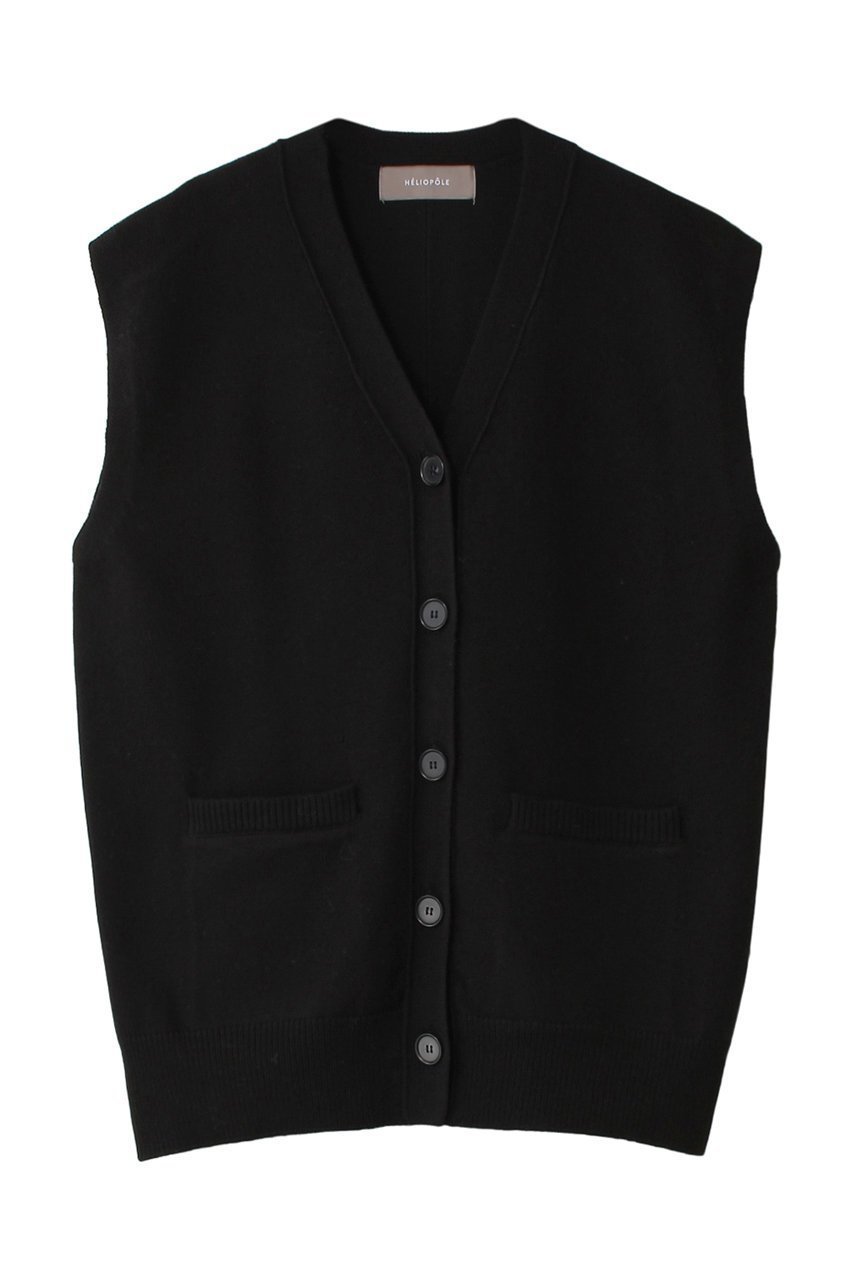 【エリオポール/heliopole】のVネックニットベスト 人気、トレンドファッション・服の通販 founy(ファニー) 　ファッション　Fashion　レディースファッション　Fashion for Women　トップス・カットソー　Cut & Sew Tops　ニット　Knit Tops & Sweaters　ベスト&ジレ / 重ね着スタイル　Vests & Gilets　カジュアルプルオーバー・ニットトップス　Pullovers & Knit Tops / Casual Pullovers　Vネックトップス　V-Neck Tops / V-Cut Neckline Shirts　おすすめ　Recommended / Our Picks　シンプル　Simple, Minimal　セットアップ　Set-Up, Coordinated Outfit　トレンド　Trend, Trending Now　ベスト　Vest, Waistcoat　再入荷　Restock / Back in Stock　 other-1|ID: prp329100004609143 ipo3291000000032964377