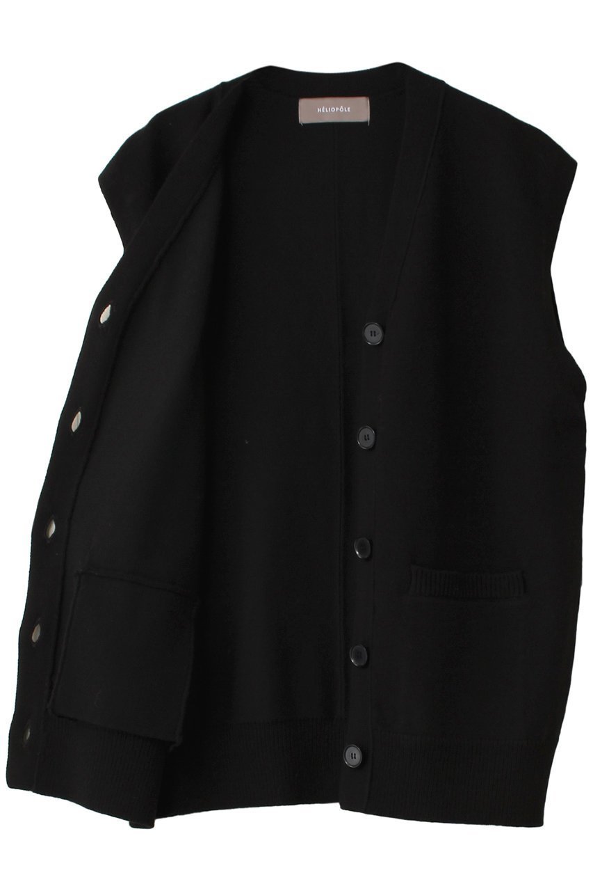【エリオポール/heliopole】のVネックニットベスト 人気、トレンドファッション・服の通販 founy(ファニー) 　ファッション　Fashion　レディースファッション　Fashion for Women　トップス・カットソー　Cut & Sew Tops　ニット　Knit Tops & Sweaters　ベスト&ジレ / 重ね着スタイル　Vests & Gilets　カジュアルプルオーバー・ニットトップス　Pullovers & Knit Tops / Casual Pullovers　Vネックトップス　V-Neck Tops / V-Cut Neckline Shirts　おすすめ　Recommended / Our Picks　シンプル　Simple, Minimal　セットアップ　Set-Up, Coordinated Outfit　トレンド　Trend, Trending Now　ベスト　Vest, Waistcoat　再入荷　Restock / Back in Stock　other-6|ID: prp329100004609143 ipo3291000000032964400