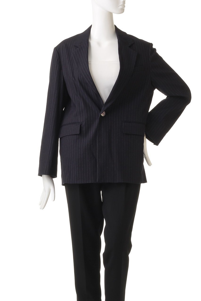 【エリオポール/heliopole】のthe Ellison ジャケット(bio linen st) 人気、トレンドファッション・服の通販 founy(ファニー) 　ファッション　Fashion　レディースファッション　Fashion for Women　アウター　Coat / Outerwear Collection　レディースジャケット・軽アウター　Jackets　おすすめ　Recommended / Our Picks　ショート　Short, Short Length　シンプル　Simple, Minimal　ジャケット　Jacket, Outerwear　ストライプ　Stripe, Striped Pattern　セットアップ　Set-Up, Coordinated Outfit　リネン　Linen, Linen Fabric　other-2|ID: prp329100004609144 ipo3291000000032964450