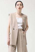 【マルティニーク/martinique】のダブルブレストジレ(セットアップ対応可) ベージュ|ID: prp329100004609148 ipo3291000000032965285