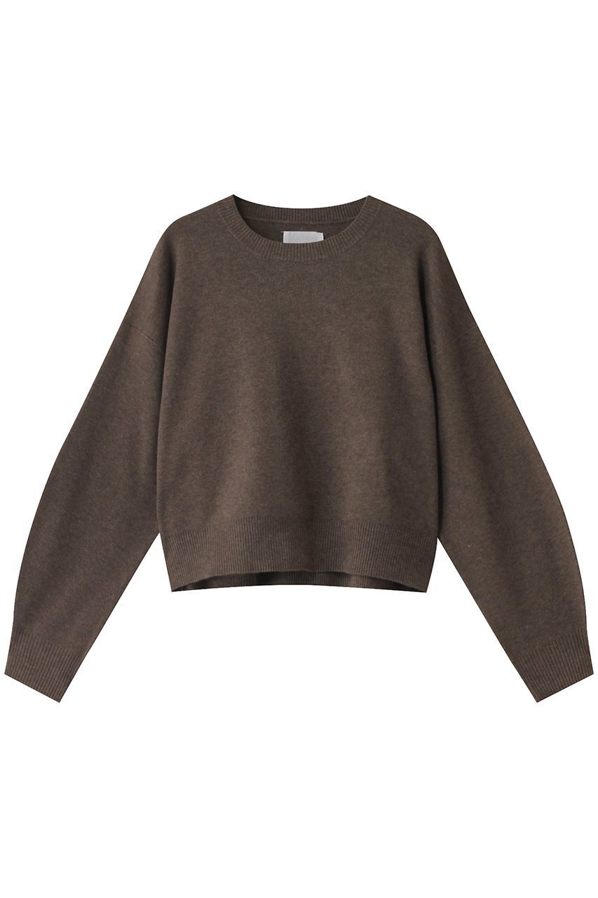 【ミディウミソリッド/MIDIUMISOLID】のcurve slv PO.R プルオーバー(RELAX) インテリア・キッズ・メンズ・レディースファッション・服の通販 founy(ファニー) 　ファッション　Fashion　レディースファッション　Fashion for Women　トップス・カットソー　Cut & Sew Tops　ニット　Knit Tops & Sweaters　カジュアルプルオーバー・ニットトップス　Pullovers & Knit Tops / Casual Pullovers　シンプル　Simple, Minimal　バランス　Balance, Style Balance　brown|ID: prp329100004609149 ipo3291000000032965376