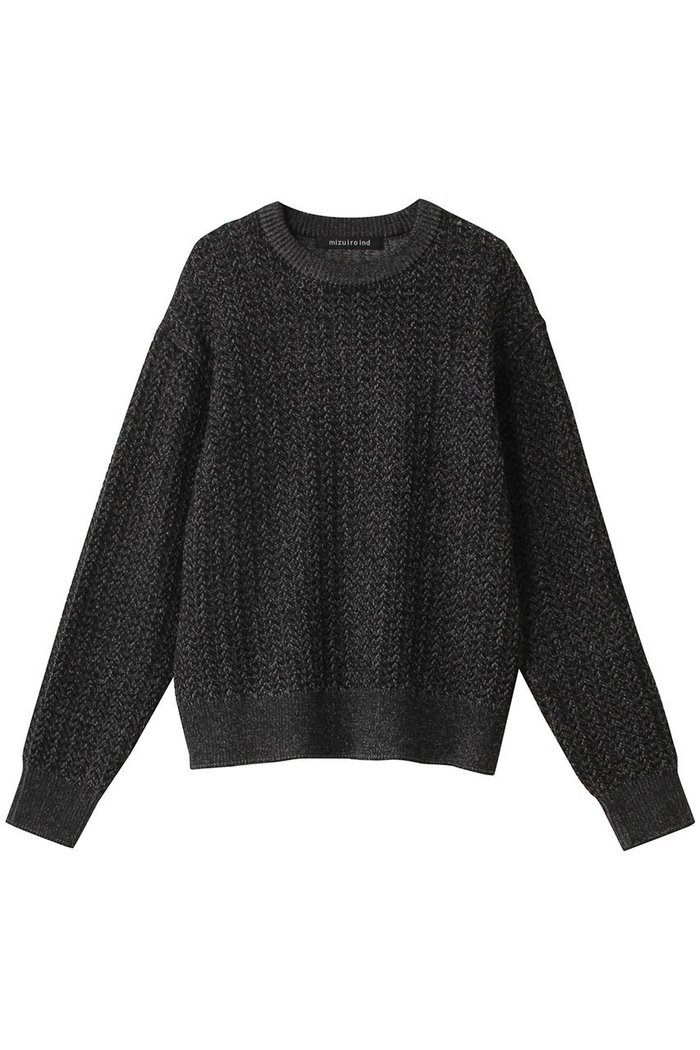 【ミズイロ インド/mizuiro ind】のmetallic yarn cable P/O プルオーバー インテリア・キッズ・メンズ・レディースファッション・服の通販 founy(ファニー) https://founy.com/ ファッション Fashion レディースファッション Fashion for Women トップス・カットソー Cut & Sew Tops ニット Knit Tops & Sweaters カジュアルプルオーバー・ニットトップス Pullovers & Knit Tops / Casual Pullovers シンプル Simple, Minimal スタイリッシュ Stylish, Fashionable ベーシック Basic, Essential メタリック Metallic, Shiny Finish A/W・秋冬 Autumn/Winter |ID: prp329100004609154 ipo3291000000032965487