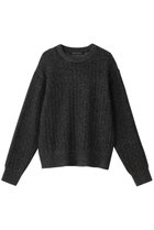 【ミズイロ インド/mizuiro ind】のmetallic yarn cable P/O プルオーバー gray|ID: prp329100004609154 ipo3291000000032965490