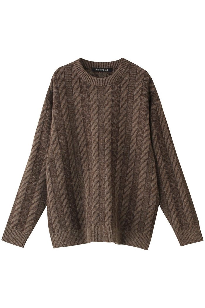 【ミズイロ インド/mizuiro ind】のplating stitch knit crew neck P/O プルオーバー インテリア・キッズ・メンズ・レディースファッション・服の通販 founy(ファニー) https://founy.com/ ファッション Fashion レディースファッション Fashion for Women トップス・カットソー Cut & Sew Tops ニット Knit Tops & Sweaters カジュアルプルオーバー・ニットトップス Pullovers & Knit Tops / Casual Pullovers おすすめ Recommended / Our Picks サテン Satin, Glossy Fabric ストライプ Stripe, Striped Pattern A/W・秋冬 Autumn/Winter |ID: prp329100004609156 ipo3291000000032965516
