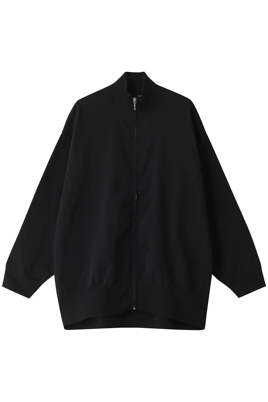 【ミズイロ インド/mizuiro ind】のzip wide knit ニット インテリア・キッズ・メンズ・レディースファッション・服の通販 founy(ファニー) 　ファッション　Fashion　レディースファッション　Fashion for Women　トップス・カットソー　Cut & Sew Tops　ニット　Knit Tops & Sweaters　カジュアルプルオーバー・ニットトップス　Pullovers & Knit Tops / Casual Pullovers　シンプル　Simple, Minimal　black|ID: prp329100004609161 ipo3291000000032965757