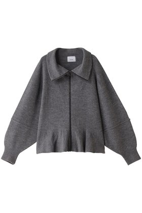 【エズミ/EZUMi】のジップアップ ペプラム ニット 人気、トレンドファッション・服の通販 founy(ファニー) ファッション Fashion レディースファッション Fashion for Women トップス・カットソー Cut & Sew Tops ニット Knit Tops & Sweaters カーディガン・羽織り Layered Style Cardigans カーディガン Cardigan, Knitwear ジップ Zip, Zipper ジップアップ Zip-Up, Full Zip スリーブ Sleeve, Long Sleeve / Short Sleeve ハイネック High Neck, Mock Neck バルーン Balloon, Balloon Silhouette フェミニン Feminine, Girly フェルト Felt, Felt Fabric フォルム Silhouette, Form ペプラム Peplum, Flared Hem モダン Modern, Contemporary |ID:prp329100004609162