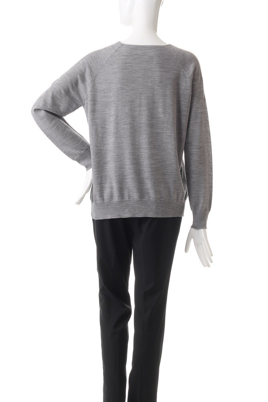 【ルームエイト/Room no.8】の【Room no.8 BLACK】デコルテ シースルー トップス 人気、トレンドファッション・服の通販 founy(ファニー) 　ファッション　Fashion　レディースファッション　Fashion for Women　トップス・カットソー　Cut & Sew Tops　ニット　Knit Tops & Sweaters　カジュアルプルオーバー・ニットトップス　Pullovers & Knit Tops / Casual Pullovers　シアー　Sheer, See-Through　シンプル　Simple, Minimal　デコルテ　Décolleté, Neckline　other-4|ID: prp329100004609164 ipo3291000000032965859