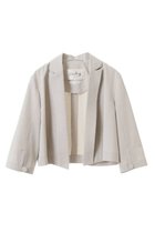 【マルティニーク/martinique】の【l heritage martinique】クロップドジャケット トップグレー|ID: prp329100004609167 ipo3291000000032965913