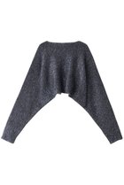 【ドメル/DOMELLE】のラメ 2WAY ショートニット トップス グレー|ID: prp329100004609168 ipo3291000000032965919